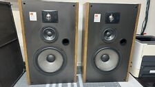JBL J325A 3 Way LoudSpeaker Speaker Set Excellent Vintage Sound W/Manuals PICS🔥 picture