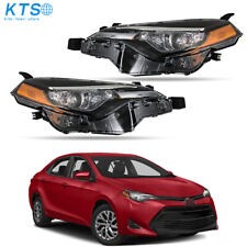 Left+Right Headlights For 2017 2018 2019 Toyota Corolla L/LE/CE/Base/C Headlamps picture