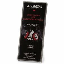 ALLEGRO 2050-01 REPLACEMENT SMOKE TUBES FOR QUALITATIVE FIT TESTS 6 TUBES 2 CAPS picture