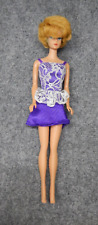 Vintage 1964-1965 Mattel Blonde Hair Bubblecut Barbie Doll,#850 Minor Wear See picture
