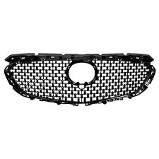 Grille Assembly For 2018-2020 Mazda 6 Textured Black Shell with Chrome Insert picture