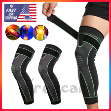Leg Support Brace With Strap Thigh High Compression Sleeve Socks Pain Relief 1PC picture