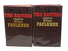 2 Copies The Reivers by William Faulkner 1962 1st Printing Edition STATED HC/DJ picture