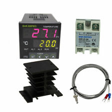 PID Digital Temperature Controller ITC-100VH Heater Fan Output SSR Relay K Probe picture