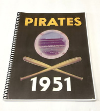 1951 Pittsburgh Pirates Yearbook Spiral Reprint Ralph Kiner picture