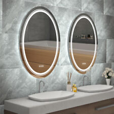 Wisfor Super Brightnedd Led Illuminated Bathroom Mirror Anti-Fog Dimmable Mirror picture