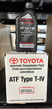 LEXUS/TOYOTA  TRANSMISSION FLUID ATF TYPE T-IV 6QTS IN A CASE 00279-000T4-01 picture