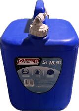 Coleman 2005 2161495 Blue 5 Gallon Polylite Water Jug Carrier #5620 - Pre Owned picture