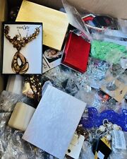 Mystery Jewelry Lot  ALL NEW Vintage To Modern  Necklace Earrings Bracelet 1 LB picture