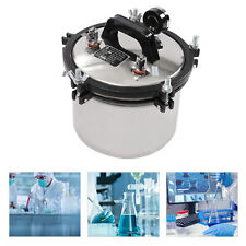 8L Portable Pressure Steam Autoclave Sterilizer Stainless Dental Lab Equipment picture
