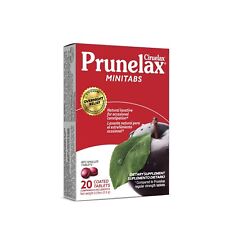Prunelax Ciruelax Minitabs Natural Laxative Dietary Supplement Tablets 20 Count picture