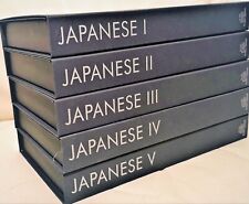 Pimsleur JAPANESE Language levels 1 2 3 4 5 Gold edition Audio Course (80 CD's) picture