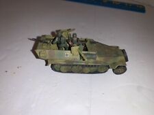 1/72 WW2 German   SDKFZ 251D  Flame Thrower  Halftrack + 2 crew .built & painted picture