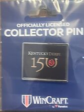 2024 Officially Licensed Kentucky Derby 150 Historic Logo, Lapel Pin BLACK picture
