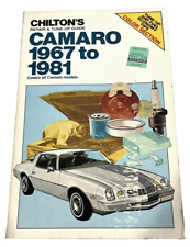 Chilton 6735 Camaro 1967-1981 Repair Manual and Tune-up Guide picture