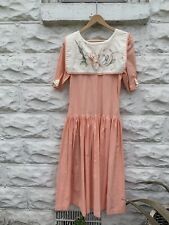 Vintage Prarie Maxi Dress Women’s Pink  picture