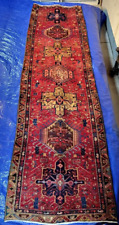 Exquisite 1950's Authentic Vintage Mint Hand Made Knotted Runner 11' x 3' ft picture
