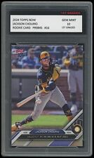 Jackson Chourio 2024 Topps Now 1st Graded 10 Rookie Card #16 Milwaukee Brewers picture