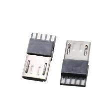 10pcs  Micro USB Male Type B 5 Terminal Jack Port Solder Connector picture