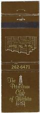 The Petroleum Club of Wichita Club RS Empty Matchbook Cover picture
