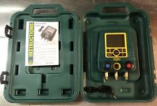 REFCO Digimon Two Valve Digital Manifold Gauges With Sight Glass HVAC picture