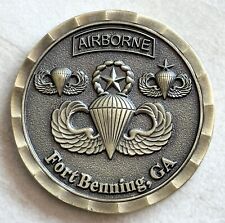 US Army 1st Battalion 507 Infantry Combat Jump At Fort Benning GA Challenge Coin picture