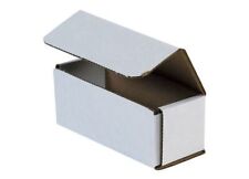 100 Pack of 5x2x2 White Corrugated Shipping Mailer Packing Box Boxes 5