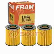 3 pc FRAM Extra Guard CH10323 Engine Oil Filters for V30-1326 TL25646 PF2148 jb picture