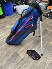 Club Champ Sunday Stand Bag 4 Dividers 3 Pockets-W/Rain Cover-MINT-FREE SHIPPING picture