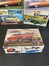 Vintage 1964 1st Ed. Revell '55 Chevy Model Kit H-1276 Box With Instructions picture