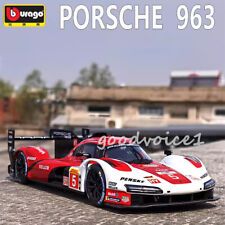 Bburago 1:24 Porsche 963 5# Model Racing Car picture