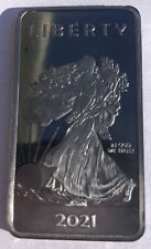 Rare 1 TROY OUNCE/OZ .999 Pure Molybdenum (Mo) Metal Walking Liberty Bar picture