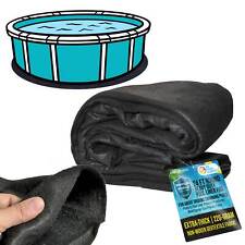 24-Foot Round Heavy Duty Pool Liner Pad for Above Ground Swimming Pools, Protect picture