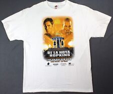 Vintage 2004 Oscar De La Hoya Vs. Bernard Hopkins Boxing T-Shirt XL picture