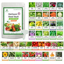 Heirloom Vegetable Seeds Survival Garden Kit - Over 18,000 Seeds, 39 Varieties picture