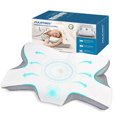 Soft Cervical Pillow for Neck Pain Relief,Odorless Memory Foam Pillows Ergonomic picture