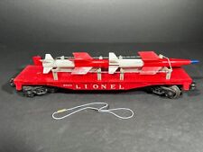 1959-60 Lionel 6823 Flatcar with 2 IRBM Missiles picture