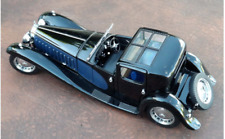 Bugatti with 8Cyl.Engine/Orig.Wheel Rims/Mascot1:24SCALE CUSTOM METAL MODEL picture