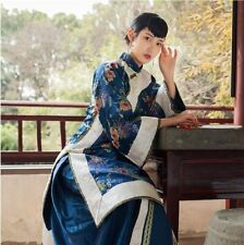 Qing Dynasty Women's Chinese XiuHefu Traditional Ancient Old-fashioned Dress picture