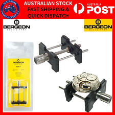 Bergeon 4040-P Watchmakers Synthetic Reversible Watch Movement Holder Clamp picture