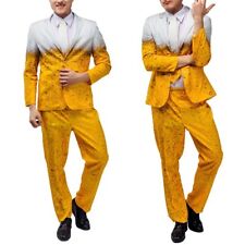 Stag Party Beer Suit Jacket Pants Costume Set for Men Oktoberfest Party picture