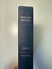 Vintage 1968 1st Ed LANL Astrophysicist Copy-Stellar Physics Vol 1 by Chiu HC picture