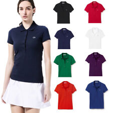 Lacoste Polo T-Shirt Women's Classic Short Sleeve Slim Fit Stretch picture