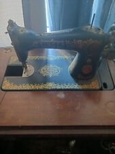 1937 Singer Sewing Machine with Singer No.40 Sewing Table / Cabinet COMPLETE picture