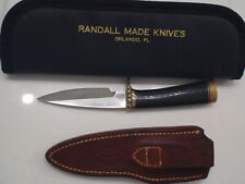 Randall Made Knives Model 26 Pathfinder ENGRAVED  Hilt With Sheath Dark Micarta picture