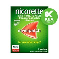 Nicorette Invisipatch Step 3 10mg - 7 Pieces - 1 box - Free US Shipping picture