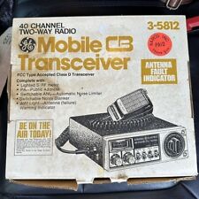 Vintage General Electric GE 40-Channel Mobile CB PA Radio 3-5812 Transceiver picture