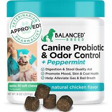 Balanced Breed ® Dog Probiotic Odor Control Soft Chewables Gas Diarrhea Relief picture