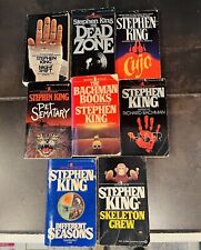 Bachman Books Night Shift Cujo-8 Stephen King 1st Signet Paperbacks-Bachman 1/1 picture