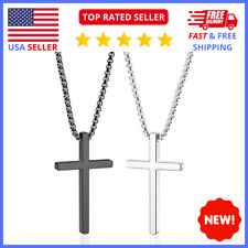 2 Pieces Set Cross Necklace for Men/Chains: Necklace For Men picture